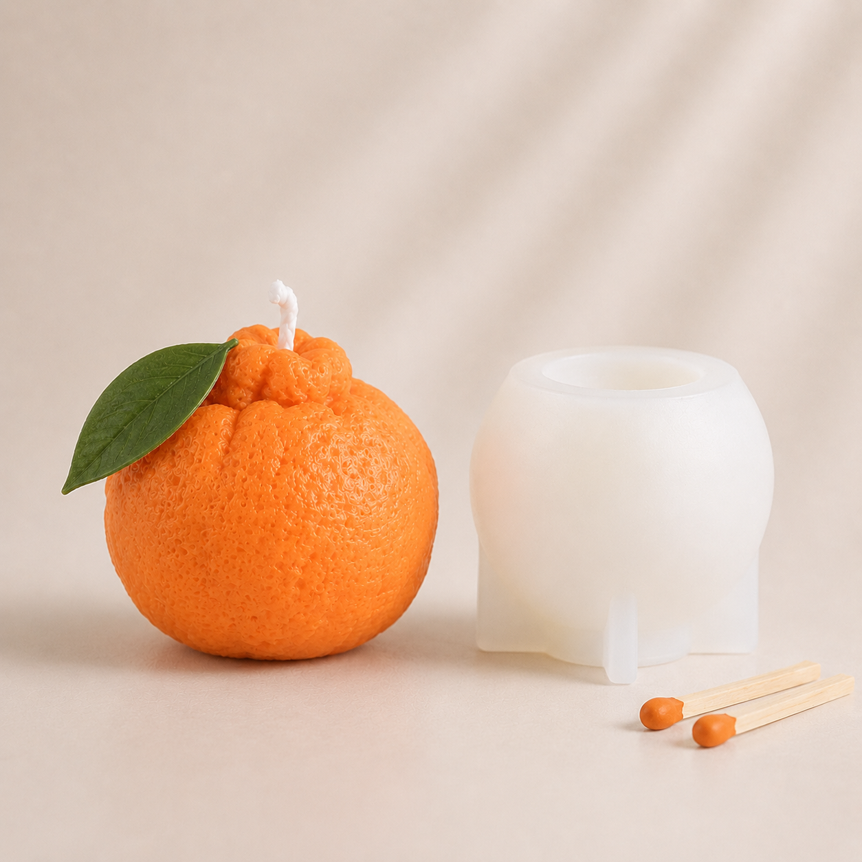 Kerzenform | Orange | Candle Cocktail® | #628