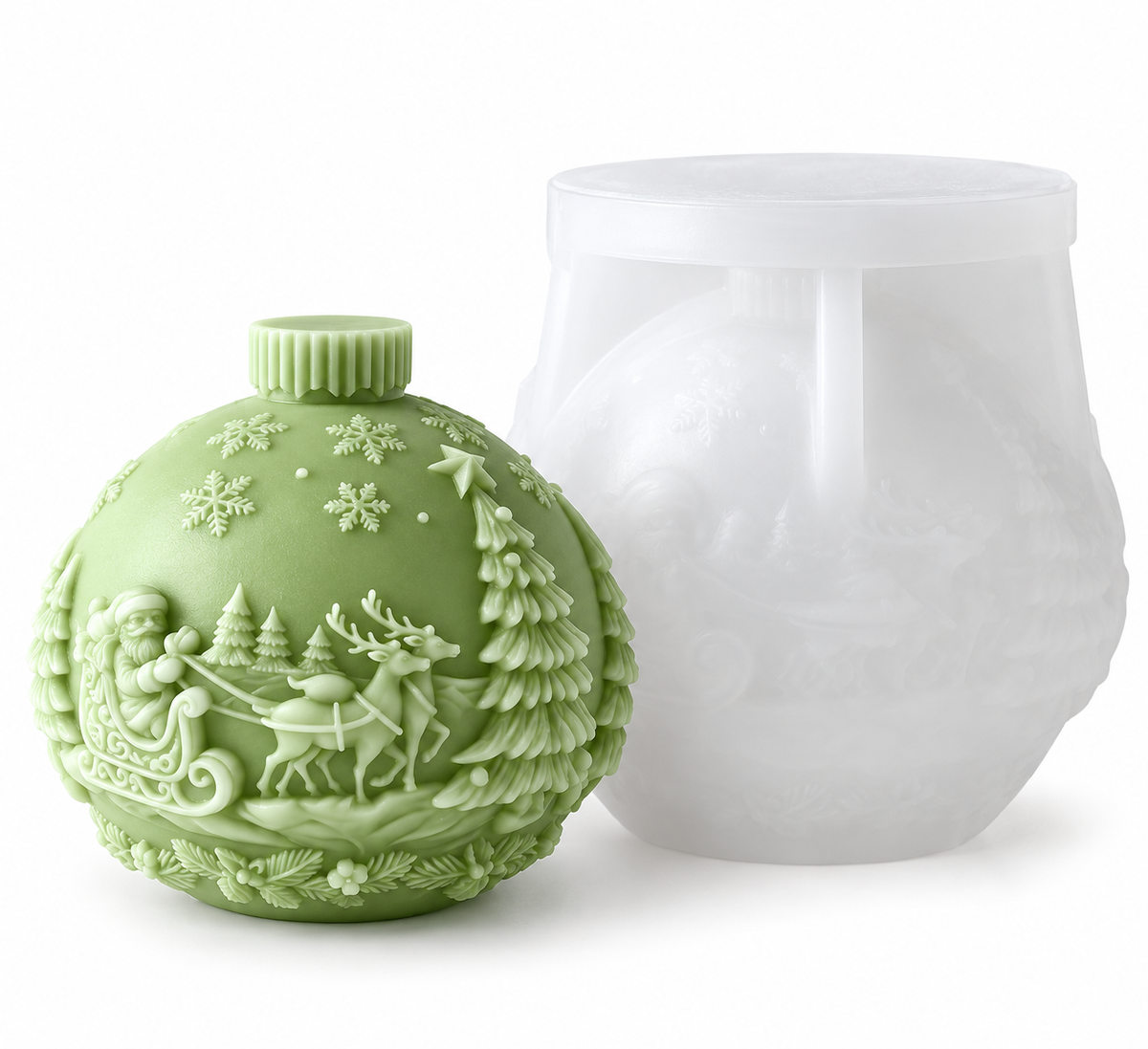 Kerzenform | Weihnachtskugel Dreamy | Candle Cocktail® | #68