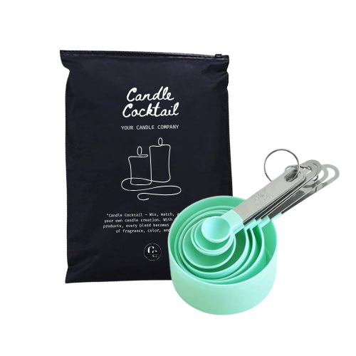 Stapelbare Messbecher | 8-teiliges Set | Aqua