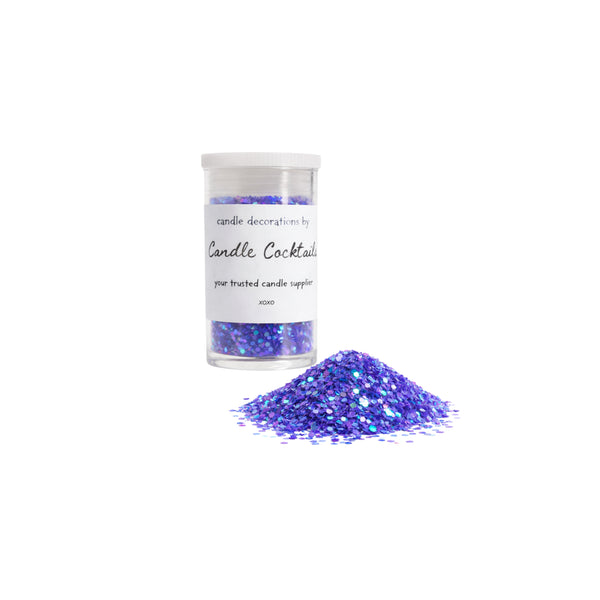 Chunky Glitzer | Chamäleon-Lila | Candle Cocktail® | #10