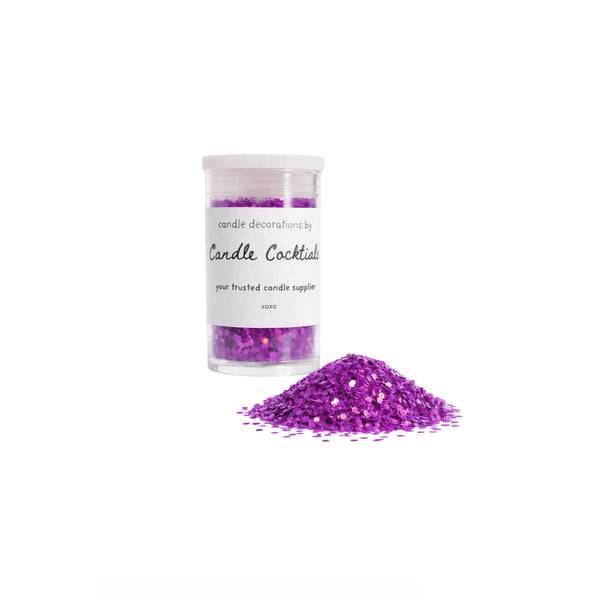 Chunky Glitzer | Leuchtendes Lila | Candle Cocktail® | #9
