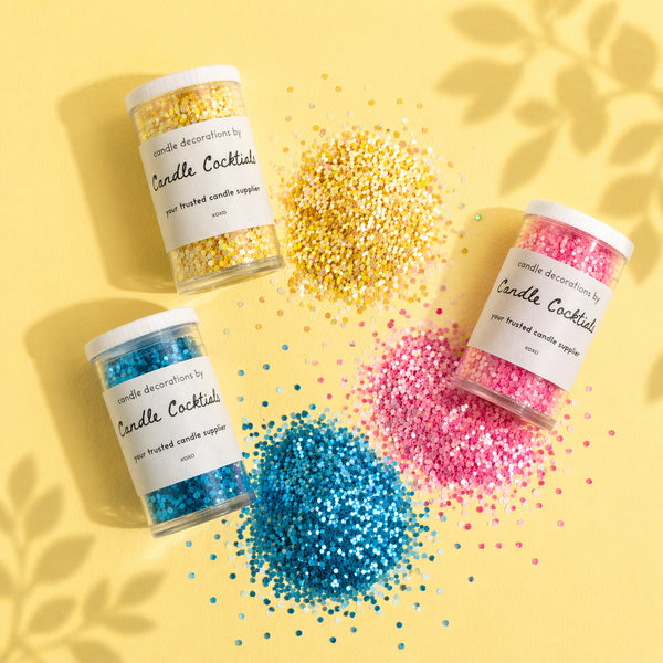 Chunky Glitzer | Altrosa | Candle Cocktail® | #11