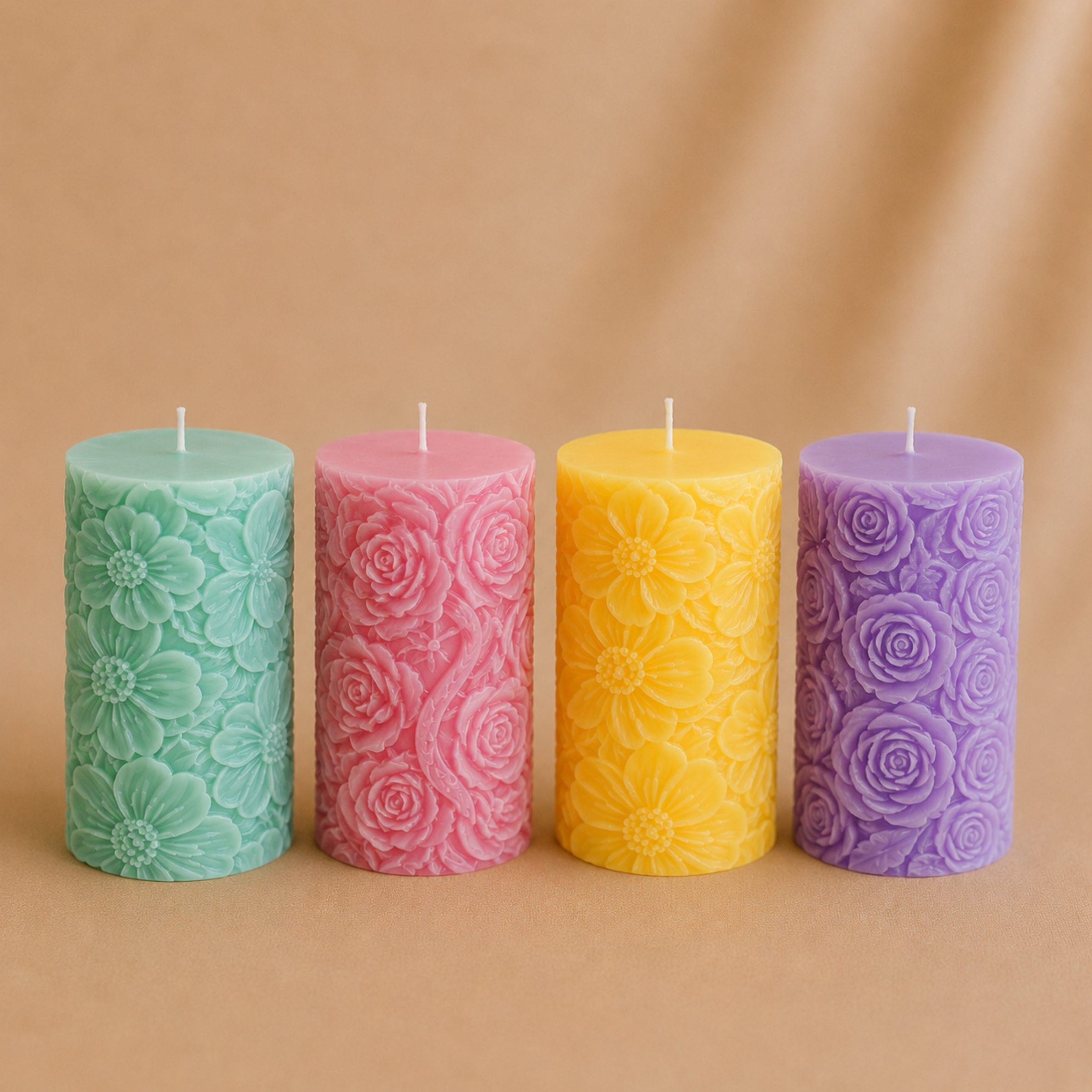 Kerzenformen | 4er Deluxe-Stumpf-Set | Candle Cocktail®