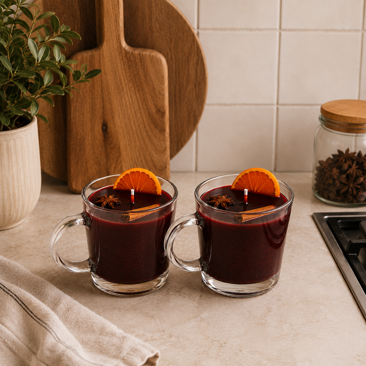 Glühwein-Kerze selber machen | Candle Cocktail®