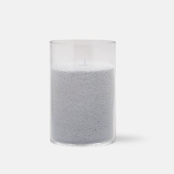 Candle Cocktail® | Kerzensand | Grau | 10 KG mit 160 Dochte