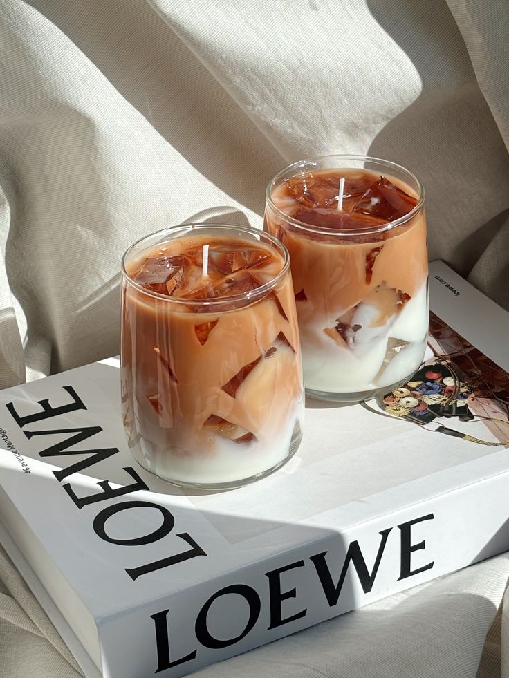 Eiskaffee-Kerzen selbst herstellen | M | Candle Cocktail®