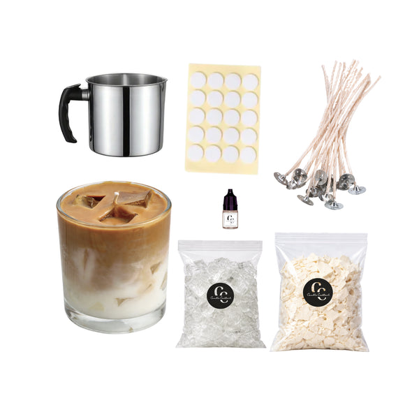Eiskaffee-Kerzen selbst herstellen | M | Candle Cocktail®