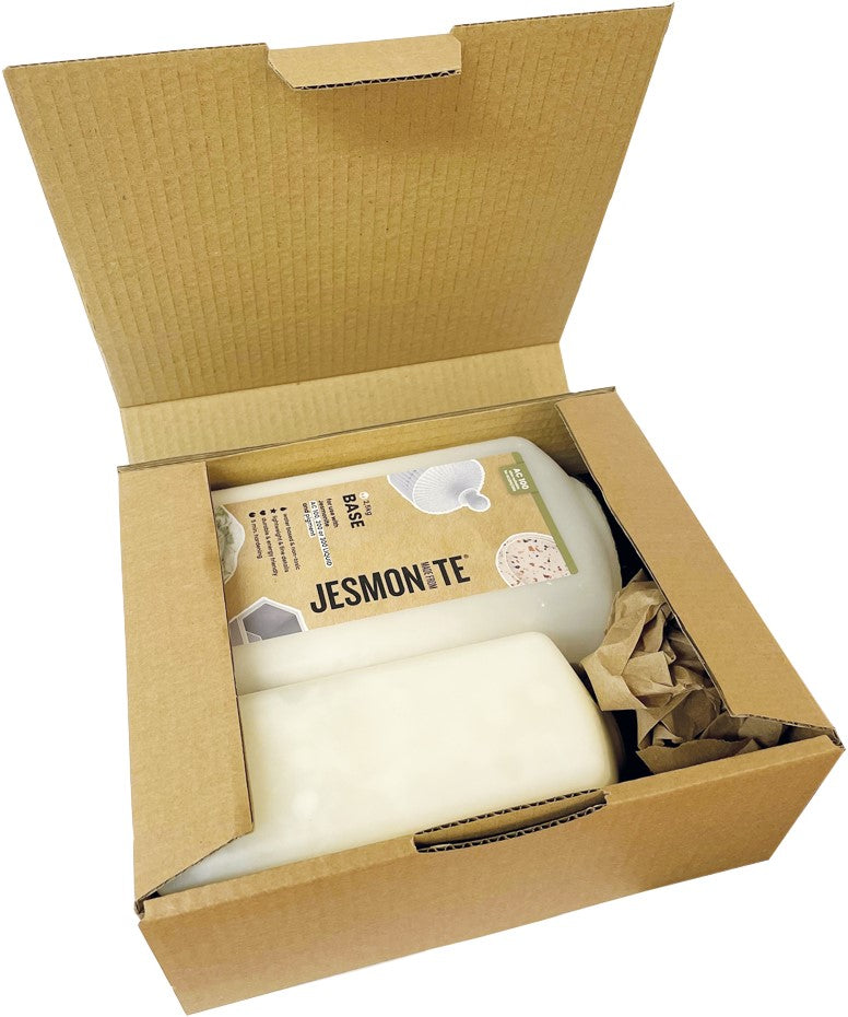 Jesmonite AC100 Duo-Set | 1 L Flüssigkeit & 2,5 KG Base