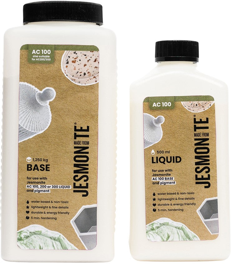 Jesmonite AC100 Box Duo-Set | 500 ml Liquid & 1,25 KG Base
