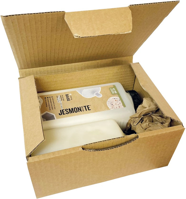 Jesmonite AC100 Box Duo-Set | 500 ml Liquid & 1,25 KG Base