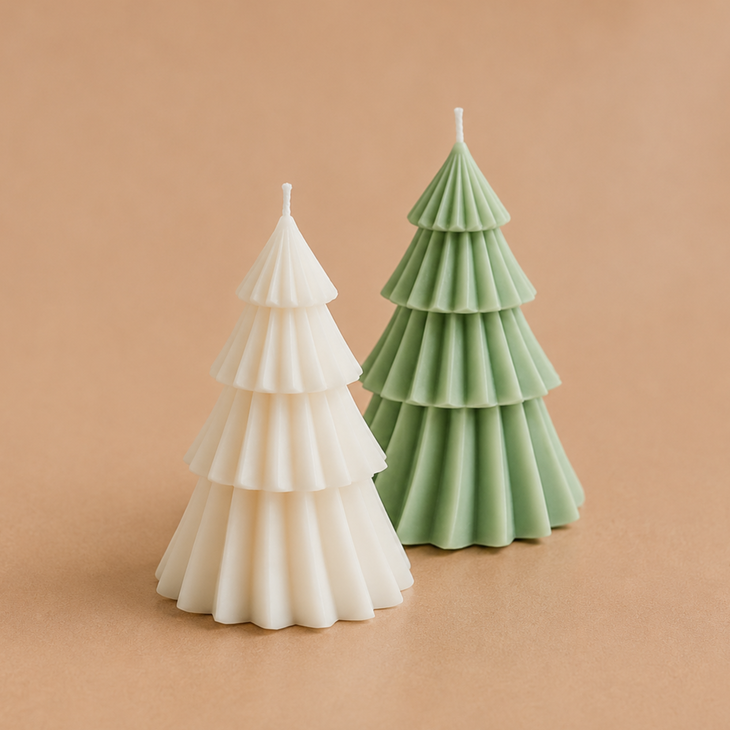 Silikonform | Klassischer Weihnachtsbaum | 8,8 x 6,2 cm / 10,3 x 7,3 cm | Candle Cocktail® — Small