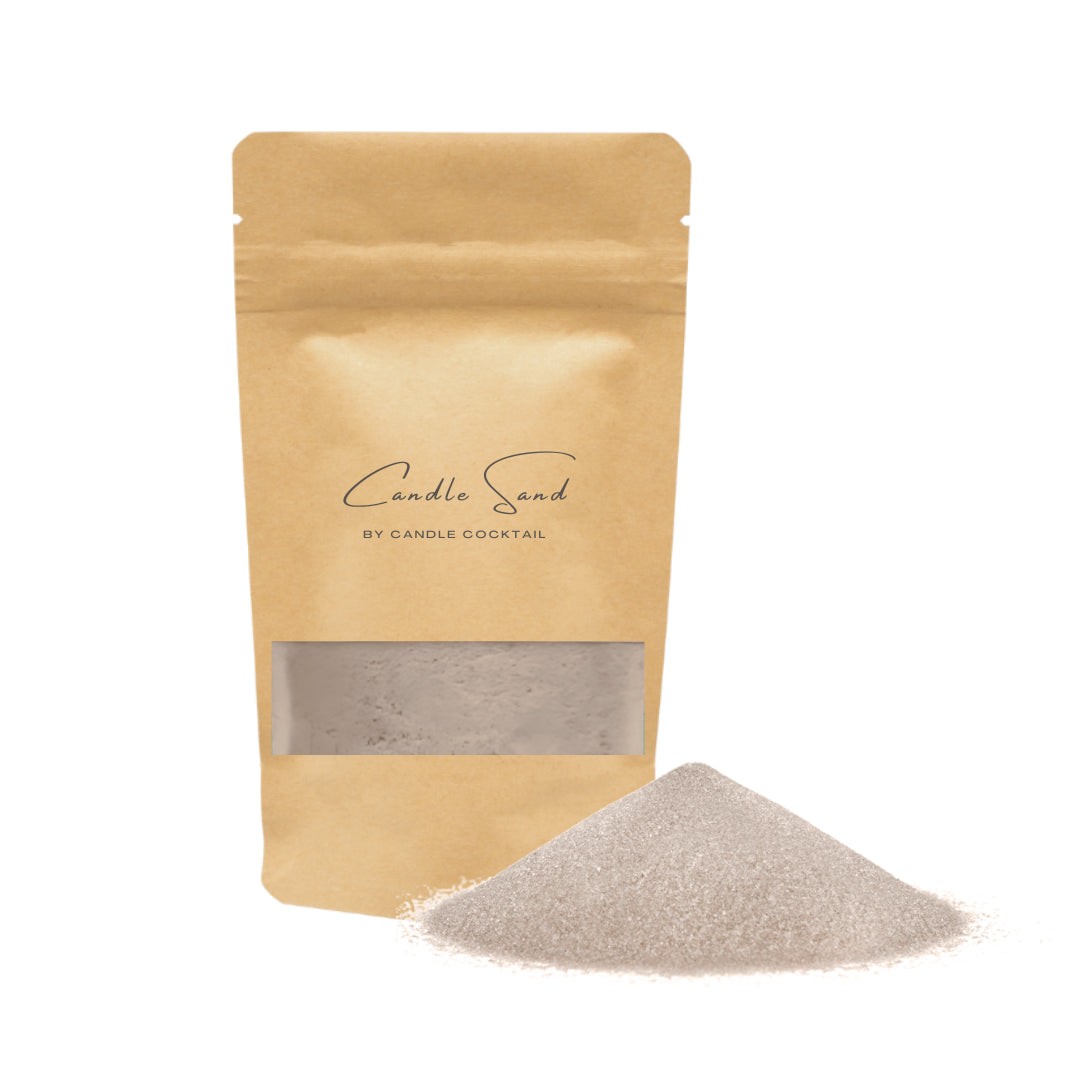 Candle Cocktail® | Kerzensand | Trendy Taupe | 25 KG mit 400 Dochte