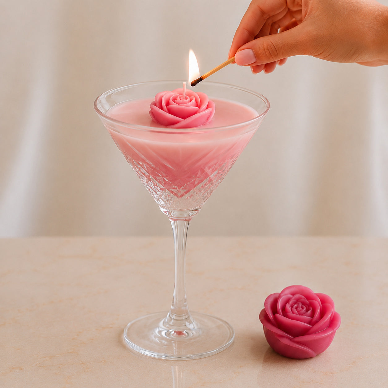 Love Martini Kerzen selbst herstellen | M | Candle Cocktail®