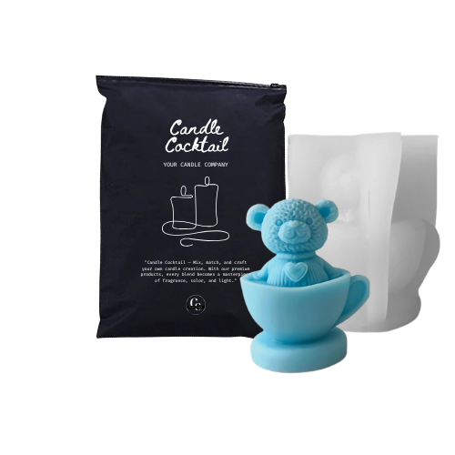 Kerzenform | Tea Time Bärchen | Candle Cocktail® | #319