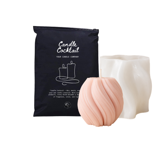 Kerzenform | Eleganter Swirl | Candle Cocktail® | #322