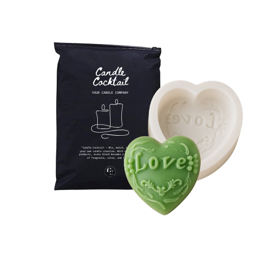 Kerzenform | Love Heart | Candle Cocktail® | #326