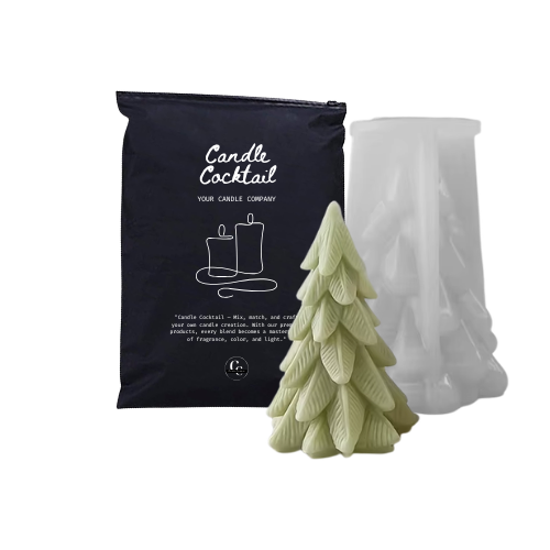 Kerzenform | Gestufter Weihnachtsbaum | Candle Cocktail® | #341