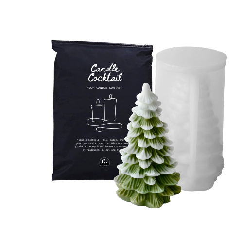 Kerzenform | Nordischer Weihnachtsbaum | Candle Cocktail® | #342
