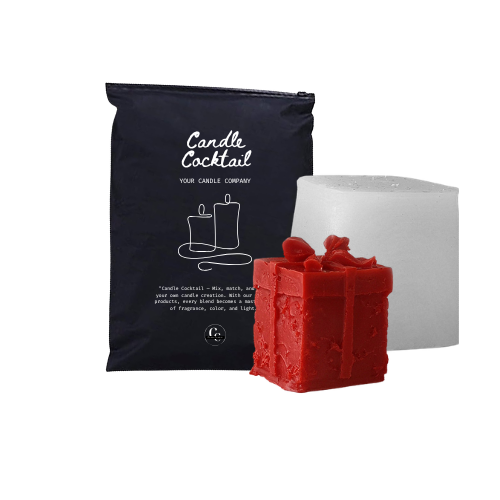 Kerzenform | Geschenk mit Schleife | Candle Cocktail® | #354