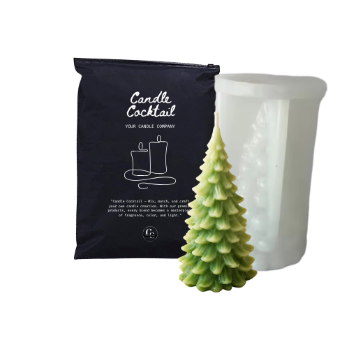 Kerzenform | Snowy Weihnachtsbaum | Candle Cocktail® | #355