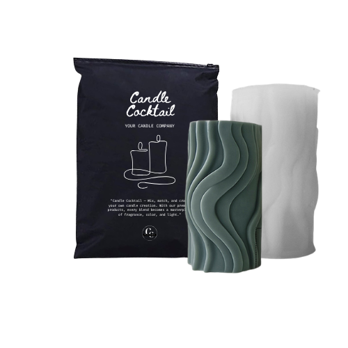Kerzenform | Gedrehter Stumpen | Candle Cocktail® | #384