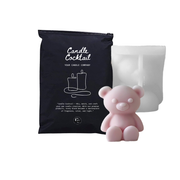 Kerzenform | Niedlicher kleiner Bär | Candle Cocktail® | #389