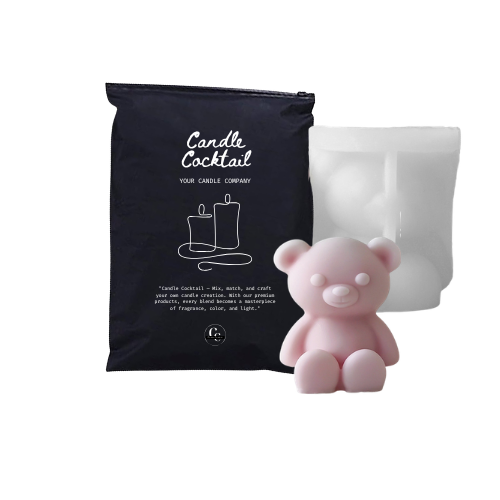 Kerzenform | Niedlicher kleiner Bär | Candle Cocktail® | #389