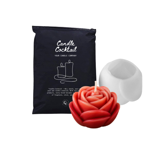 Kerzenform | Schwimmende Rose | Candle Cocktail® | #232