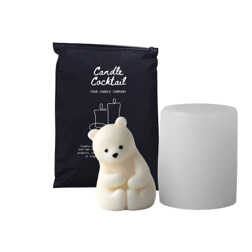 Kerzenform | Eisbärchen | Candle Cocktail® | #239