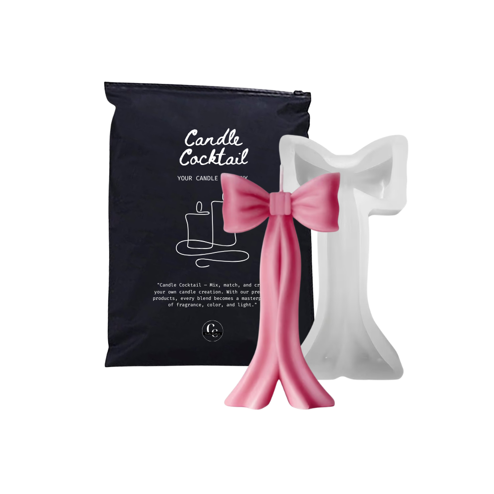 Kerzenform | Lange Schleife | Candle Cocktail® | #96
