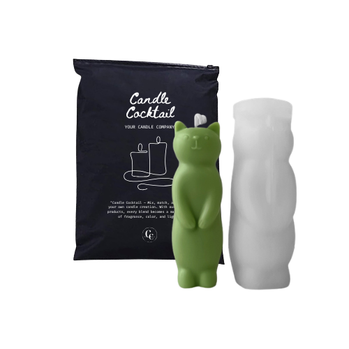 Kerzenform | Stehende Katze | Candle Cocktail® | #254