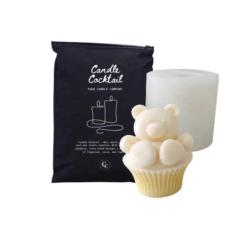Kerzenform | Cupcake-Bärchen | Candle Cocktail® | #269