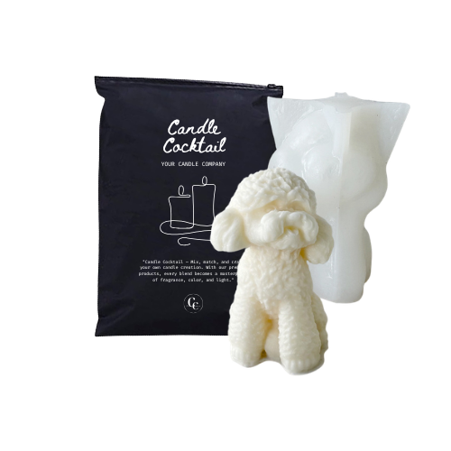 Kerzenform | Pudelhund | Candle Cocktail® | #271