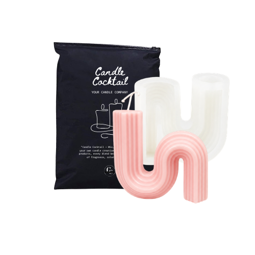 Kerzenform | Liegende Spirale | Candle Cocktail® | #272