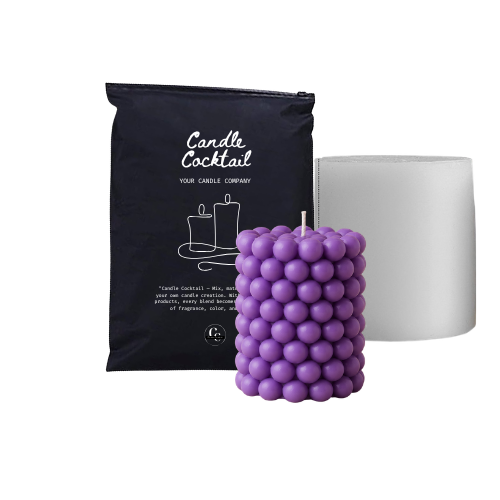 Kerzenform | Bubble-Stumpenkerze | Candle Cocktail® | #294