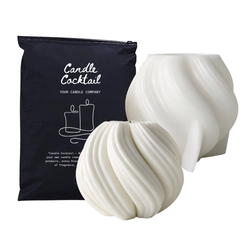 Kerzenform | Aesthetic Swirl | Candle Cocktail® | #301