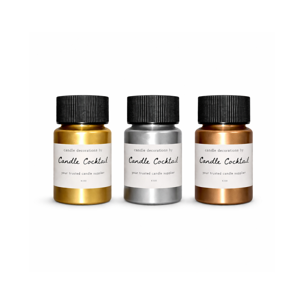 Farbstoff 3er-Set Metallic | Candle Cocktail®