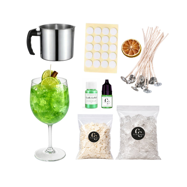 Mojito Spritz Kerzen selbst herstellen | M | Candle Cocktail®