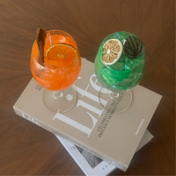 Mojito Spritz Kerzen selbst herstellen | M | Candle Cocktail®