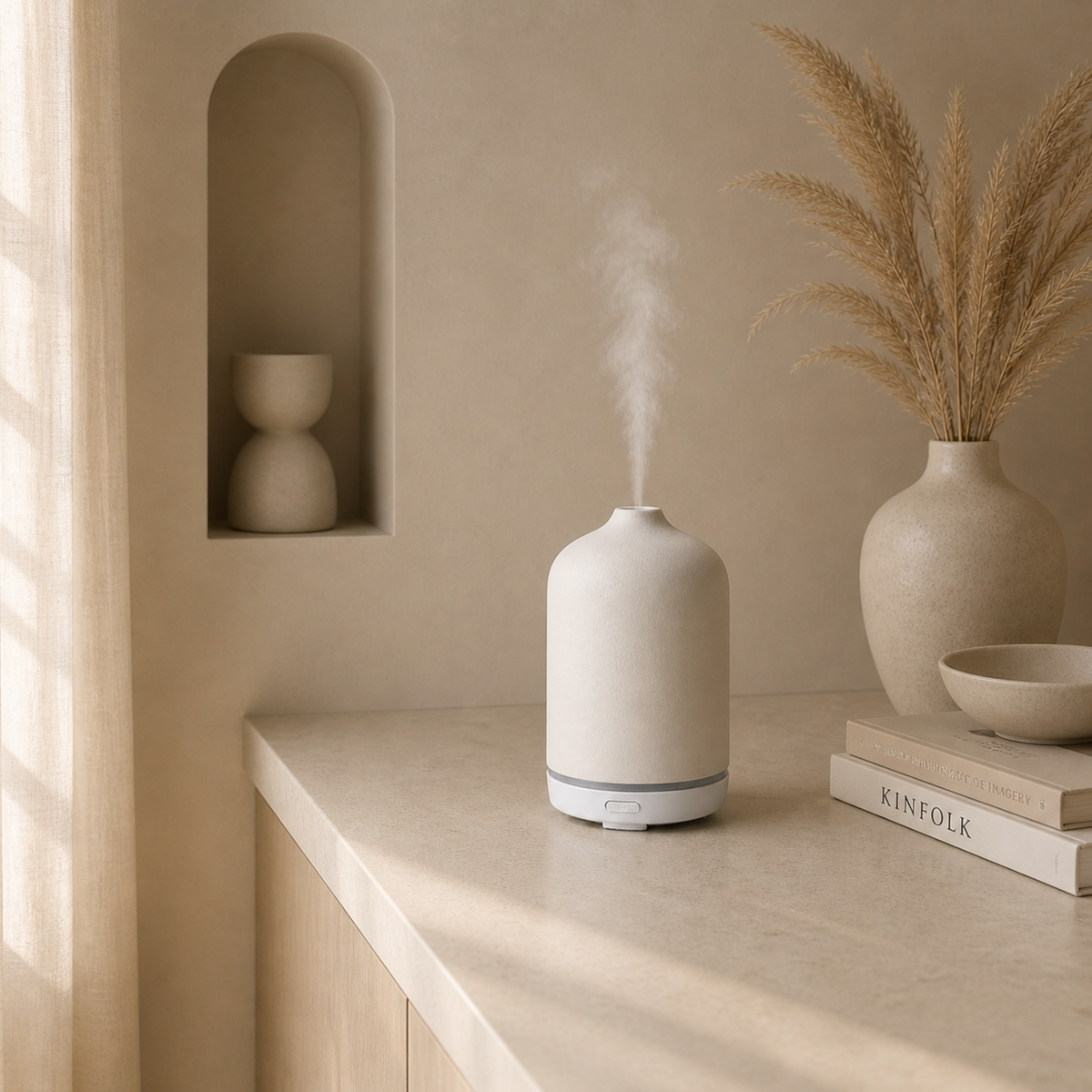 Aroma Diffuser – Weiß/Beige