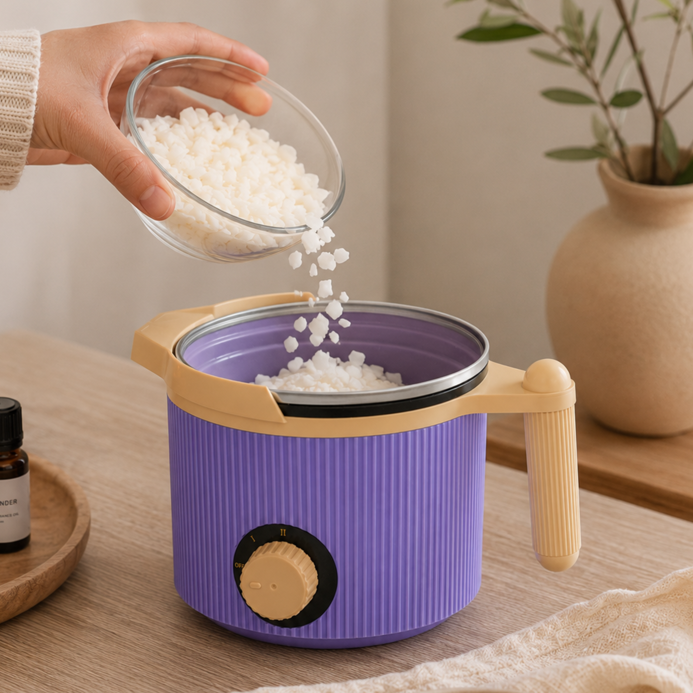 Schmelzkessel ToAuto Lila | 1500 ml