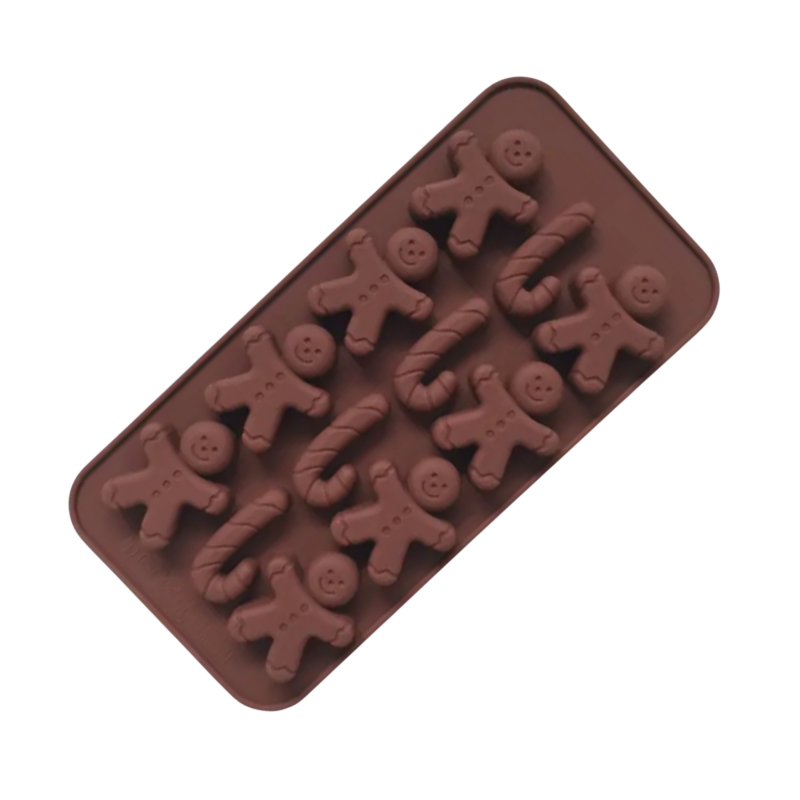 Silikonform | Lebkuchen & Zuckerstange | Candle Cocktail® | #38