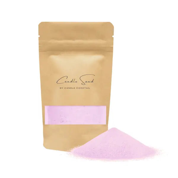 Candle Cocktail® | Kerzensand | Kaugummi-Rosa | 10 KG mit 160 Dochten | 160 Dochte