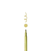 Acryl-Kerzenstift | Metallic | Cool Gold | #11