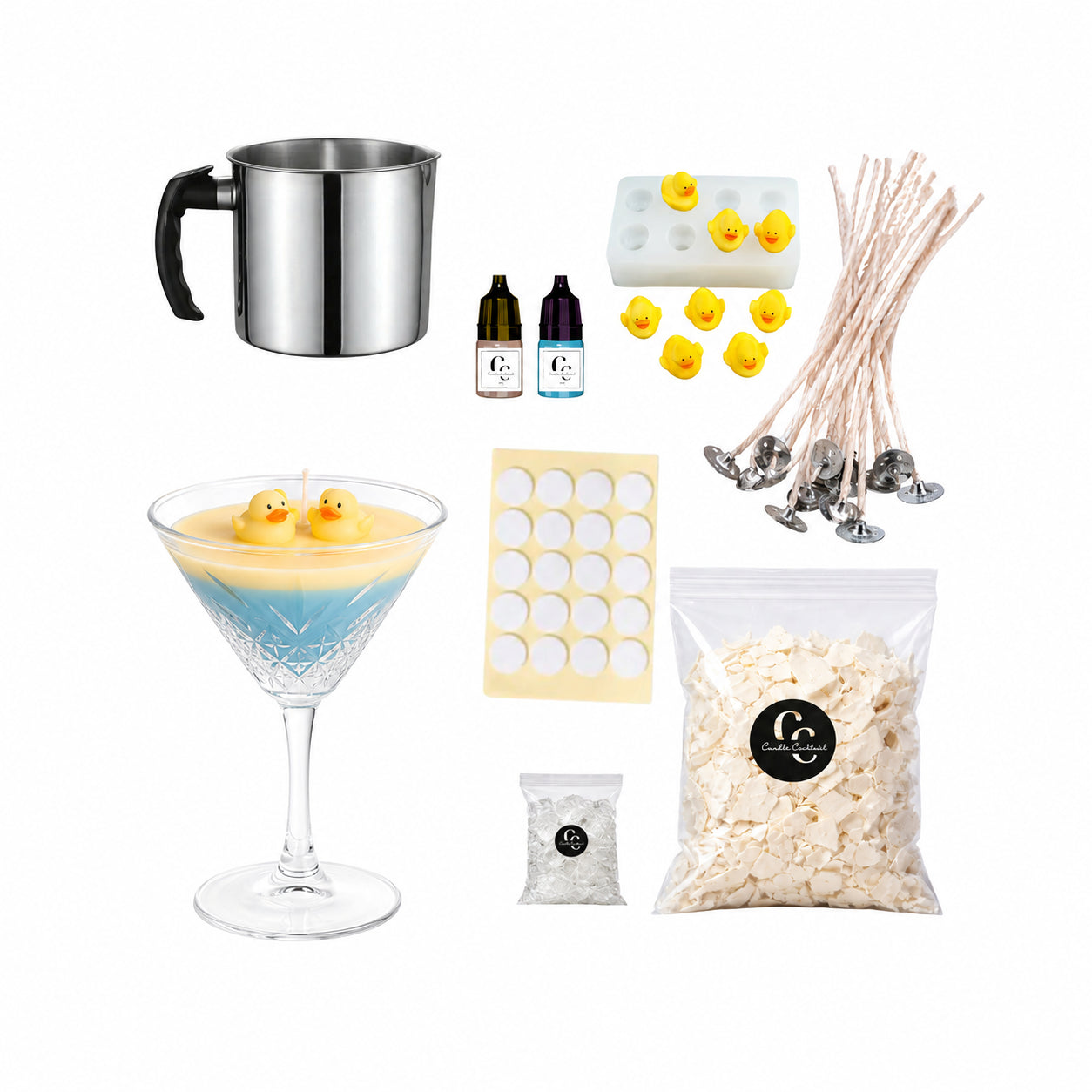 Oster-Cocktail-Kerzen selbst herstellen | M | Candle Cocktail®