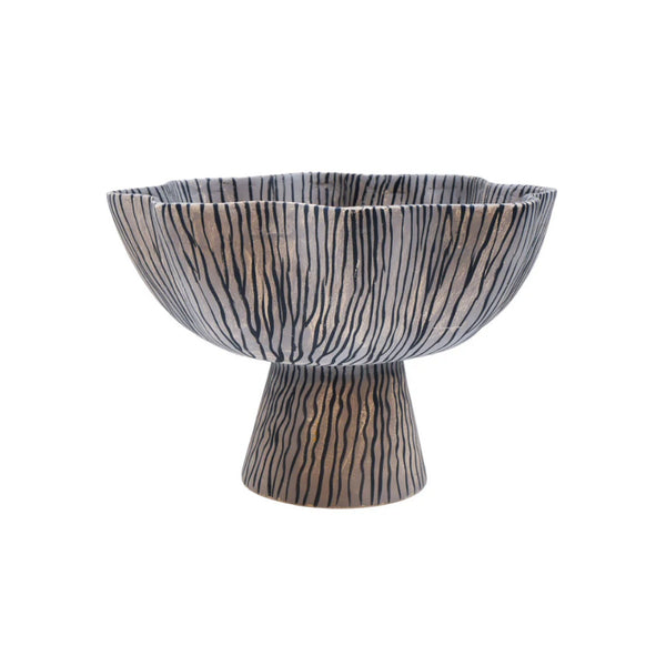 Handgefertigte handbemalte Schale | Paper | 25 cm Ø