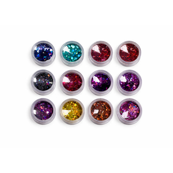 Chunky Glitzer Vorteilspaket | 12 Stück | Candle Cocktail®