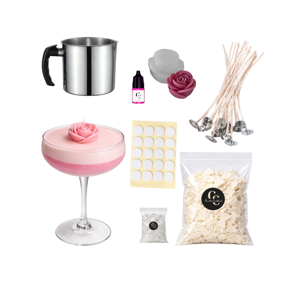 Love Martini Kerzen selbst herstellen | M | Candle Cocktail®