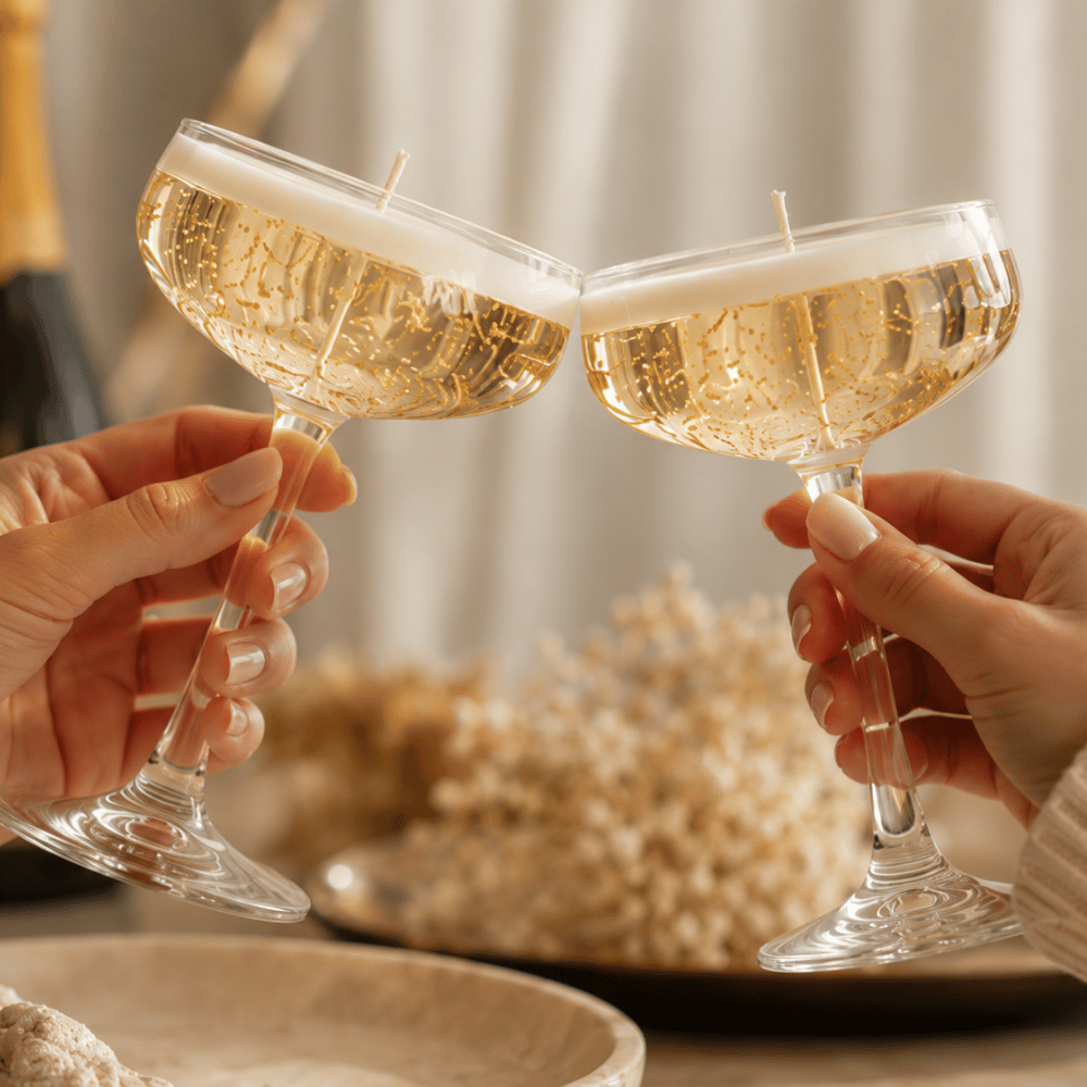 Champagnerkerze selber machen | Candle Cocktail®
