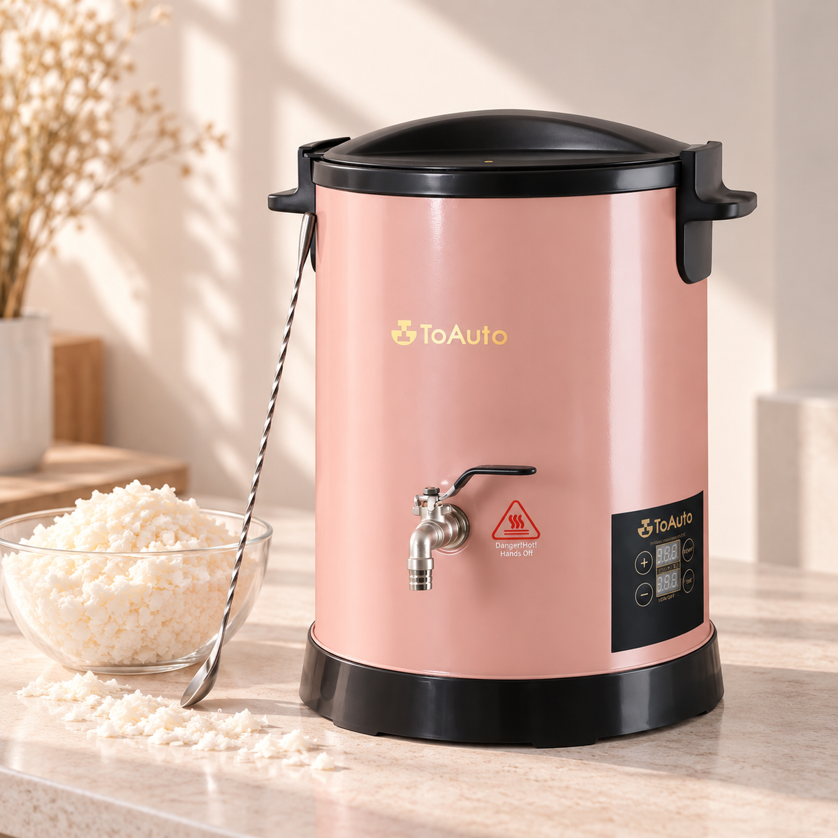 ToAuto Schmelzkessel 6L | Rosa